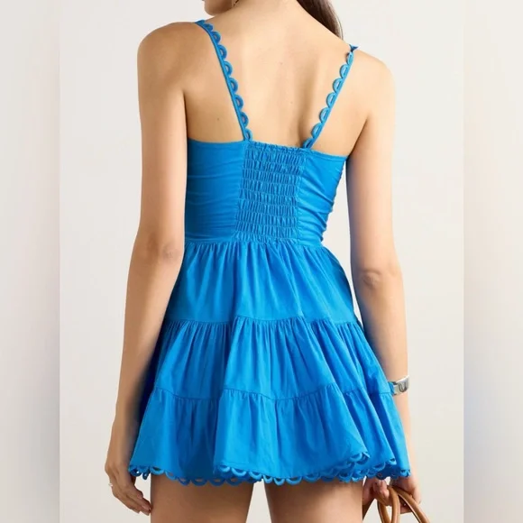 CHARO RUIZ
Angy tiered embroidered cotton-blend mini corset dress - Picture 4 of 5